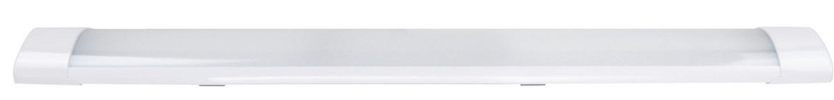 LICHTLEISTE FLAT 58,5/7,5/2,5 cm  - Weiß, Design, Kunststoff (58,5/7,5/2,5cm)