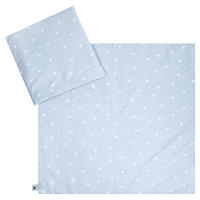 KINDERBETTWÄSCHESET 80/80 cm  - Blau, Basics, Textil (80/80cm) - Avelia