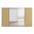 SCHWEBETÜRENSCHRANK 360/223/68 cm 4-türig Eichefarben  - Eichefarben, Design, Holz/Holzwerkstoff (360/223/68cm) - Novel