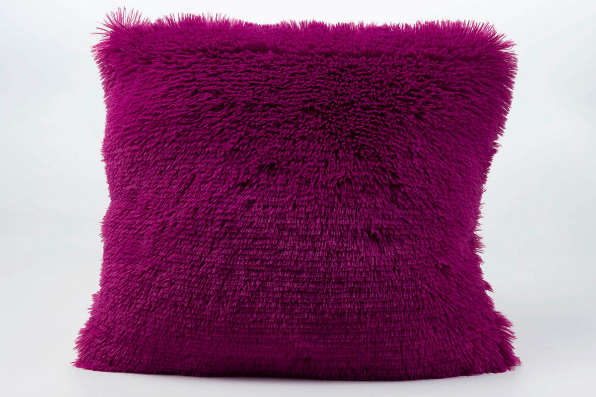 DEKORAČNÍ POLŠTÁŘ 45/45 cm - magenta, Basics, textil (45/45cm) - Novel