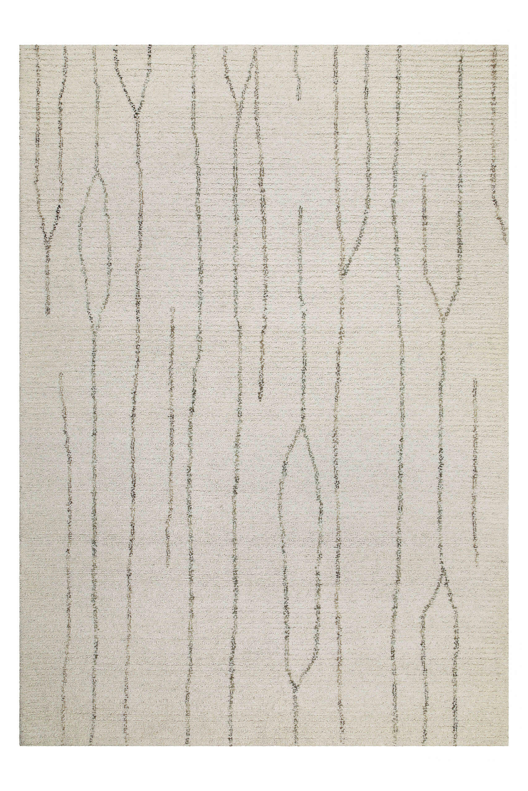 WEBTEPPICH 80/230 cm Hamptons Thirtynine Braun, Creme, Grau  - Creme/Braun, KONVENTIONELL, Textil (80/230cm) - WECON HOME