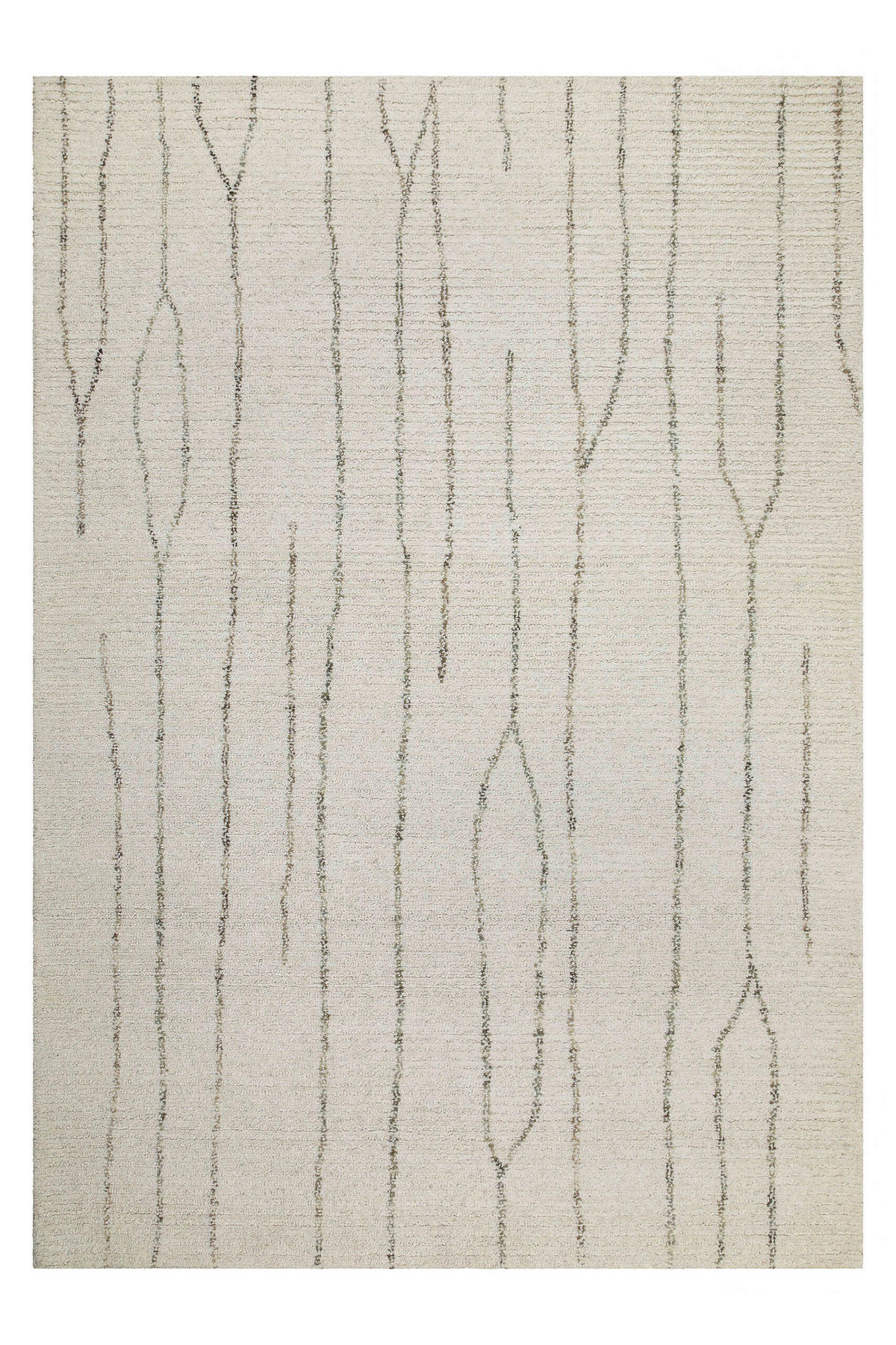 WEBTEPPICH 80/230 cm Hamptons Thirtynine Braun, Creme, Grau  - Creme/Braun, KONVENTIONELL, Textil (80/230cm) - WECON HOME