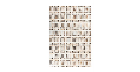 FLACHWEBETEPPICH 120/170 cm Grau  - Grau, Design, Leder (120/170cm) - Novel