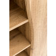 UNTERSCHRANK 60/79/35 cm   - Eiche Wotan/Silberfarben, Natur, Holzwerkstoff/Kunststoff (60/79/35cm) - Xora