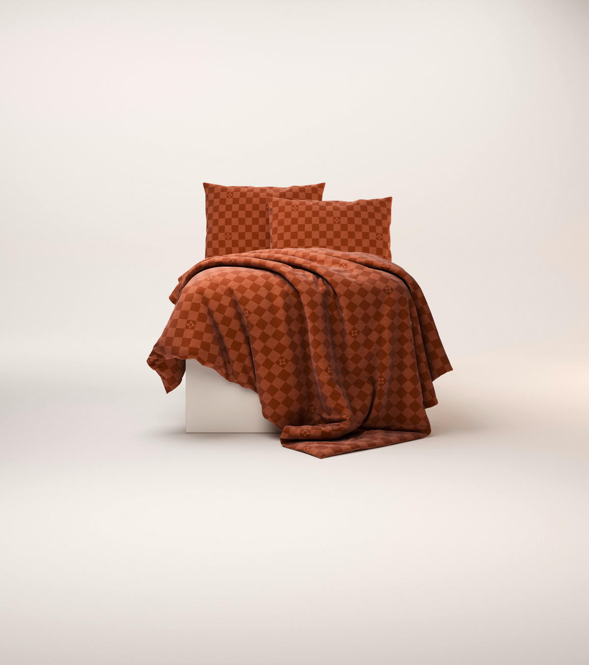 POVLEČENÍ satén oranžová 140/200 cm - oranžová, Design, textil (140/200cm) - Ambia Home