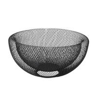 KOŠÍK NA OVOCIE    - čierna, Basics, kov (29,5/29,5/15cm) - Justinus