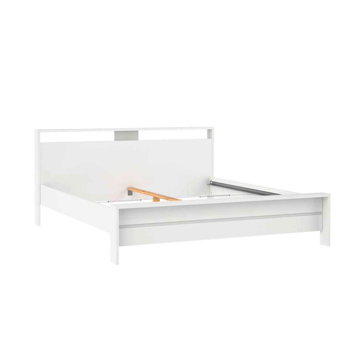 PAT 180/200 cm  alb  - alb, Konventionell, material pe bază de lemn (180/200cm) - Boxxx