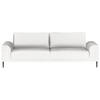 SCHLAFSOFA in Cord Ecru  - Ecru/Schwarz, Design, Textil/Metall (250/89/105cm) - Welnova