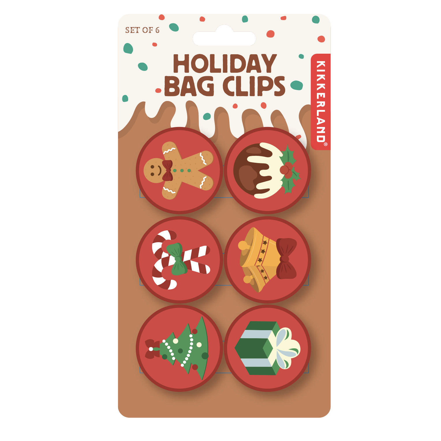 SPONKE ZA ZAPIRANJE     10/3.5/19 cm         - večbarvno, Basics, umetna masa (10/3.5/19cm) - Kikkerland