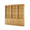 BÜCHERWAND Kiefer massiv Kieferfarben  - Kieferfarben, Design, Holz (223/222/34cm) - MID.YOU