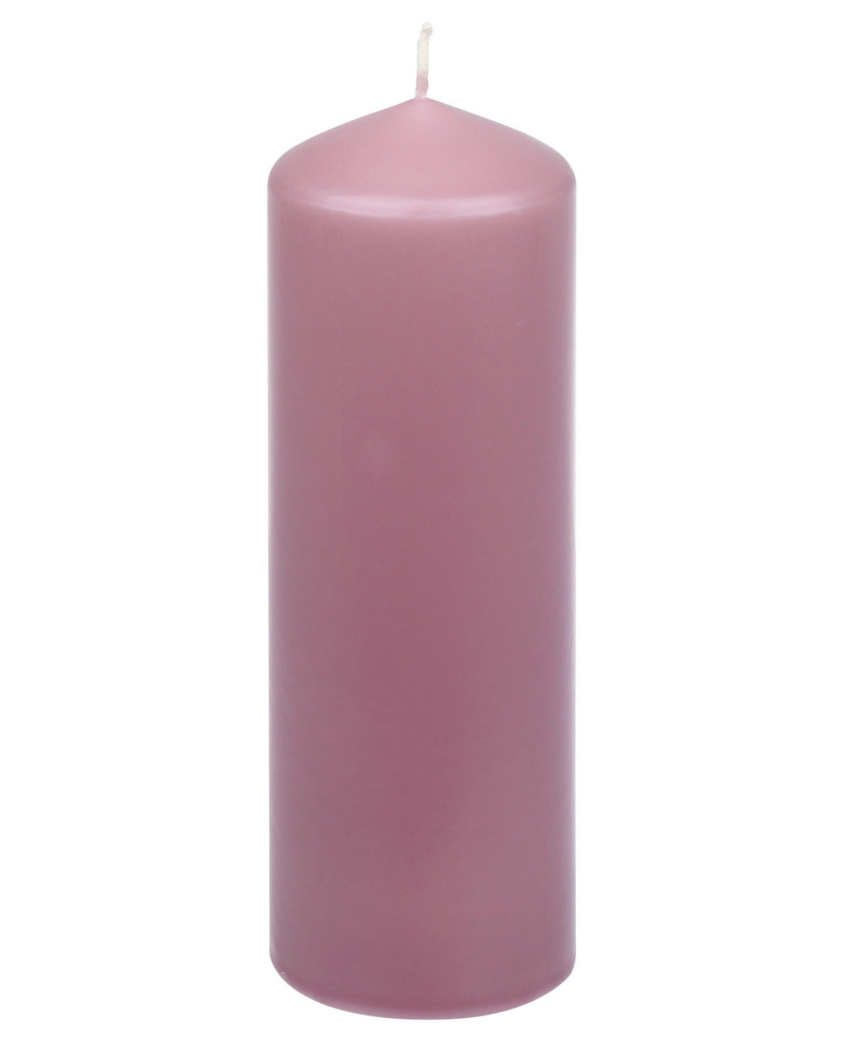 STUMPENKERZE  - Altrosa, Basics (6,7/20,0cm)