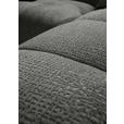 ECKSOFA Schwarz Flachgewebe  - Schwarz, KONVENTIONELL, Kunststoff/Textil (280/170cm) - Carryhome