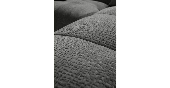 ECKSOFA Schwarz Flachgewebe  - Schwarz, KONVENTIONELL, Kunststoff/Textil (280/170cm) - Carryhome