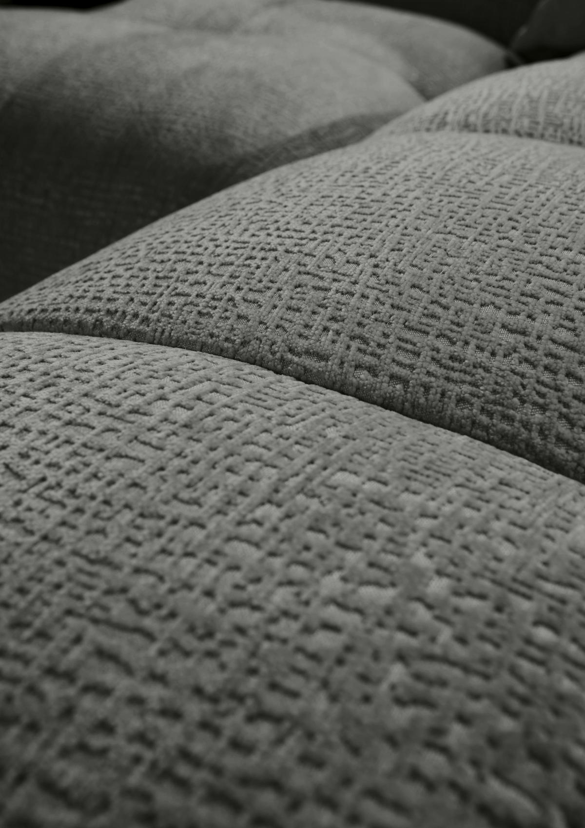 ECKSOFA in Flachgewebe Schwarz  - Schwarz, Konventionell, Kunststoff/Textil (280/170cm) - Carryhome