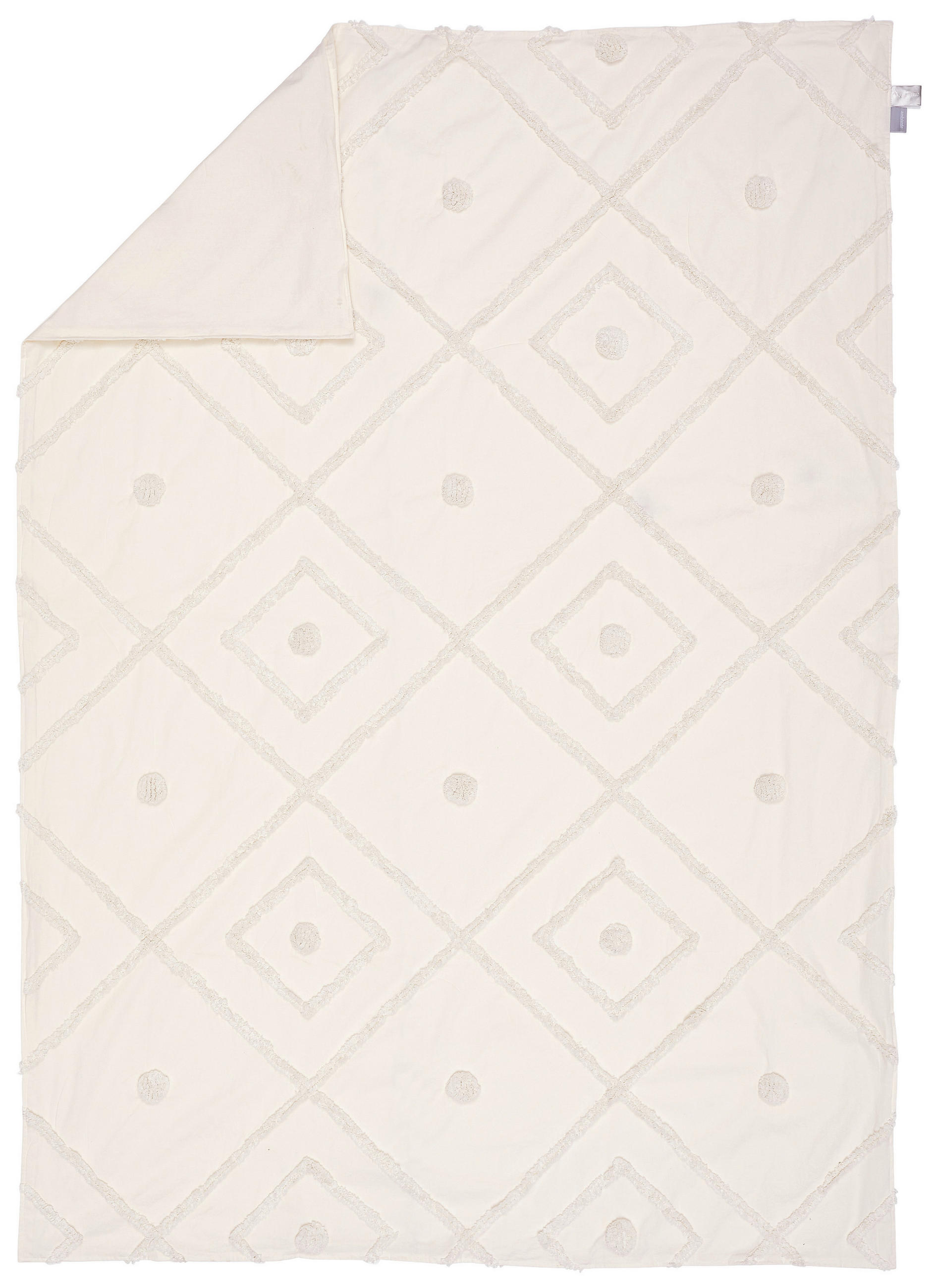 ÜBERWURF - Creme, Trend, Textil (140/200cm) - Ambiente