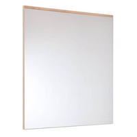 WANDSPIEGEL 80/89/2 cm    in rechteckig  - Eichefarben, KONVENTIONELL, Glas/Holzwerkstoff (80/89/2cm) - Moderano