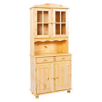 KREDENC, borovice, přírodní barvy, 88/198/43 cm - bílá/přírodní barvy, Lifestyle, dřevo (88/198/43cm) - MID.YOU