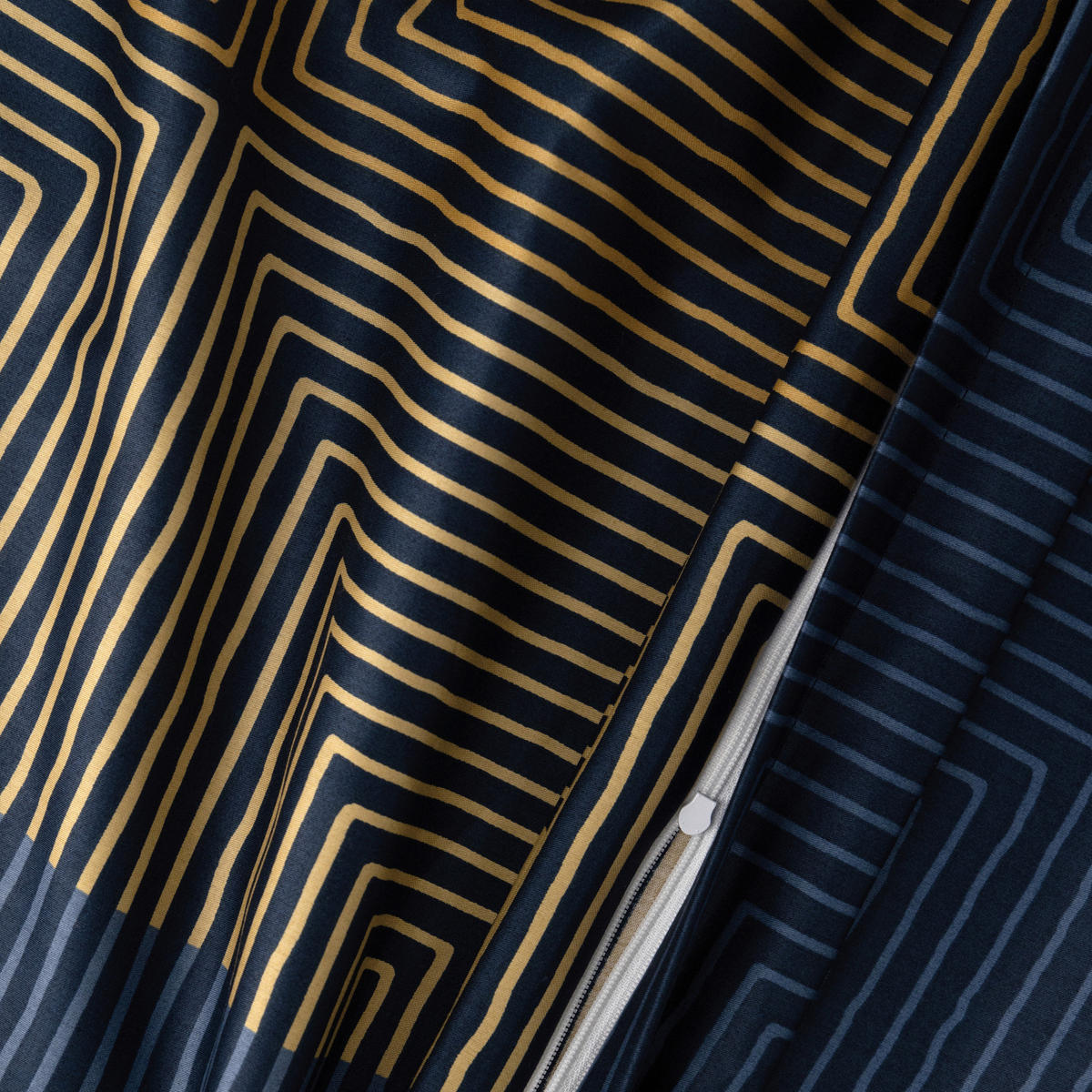 BETTWÄSCHE Satin 200/200 cm  - Dunkelblau, Design, Textil (200/200cm) - Florella