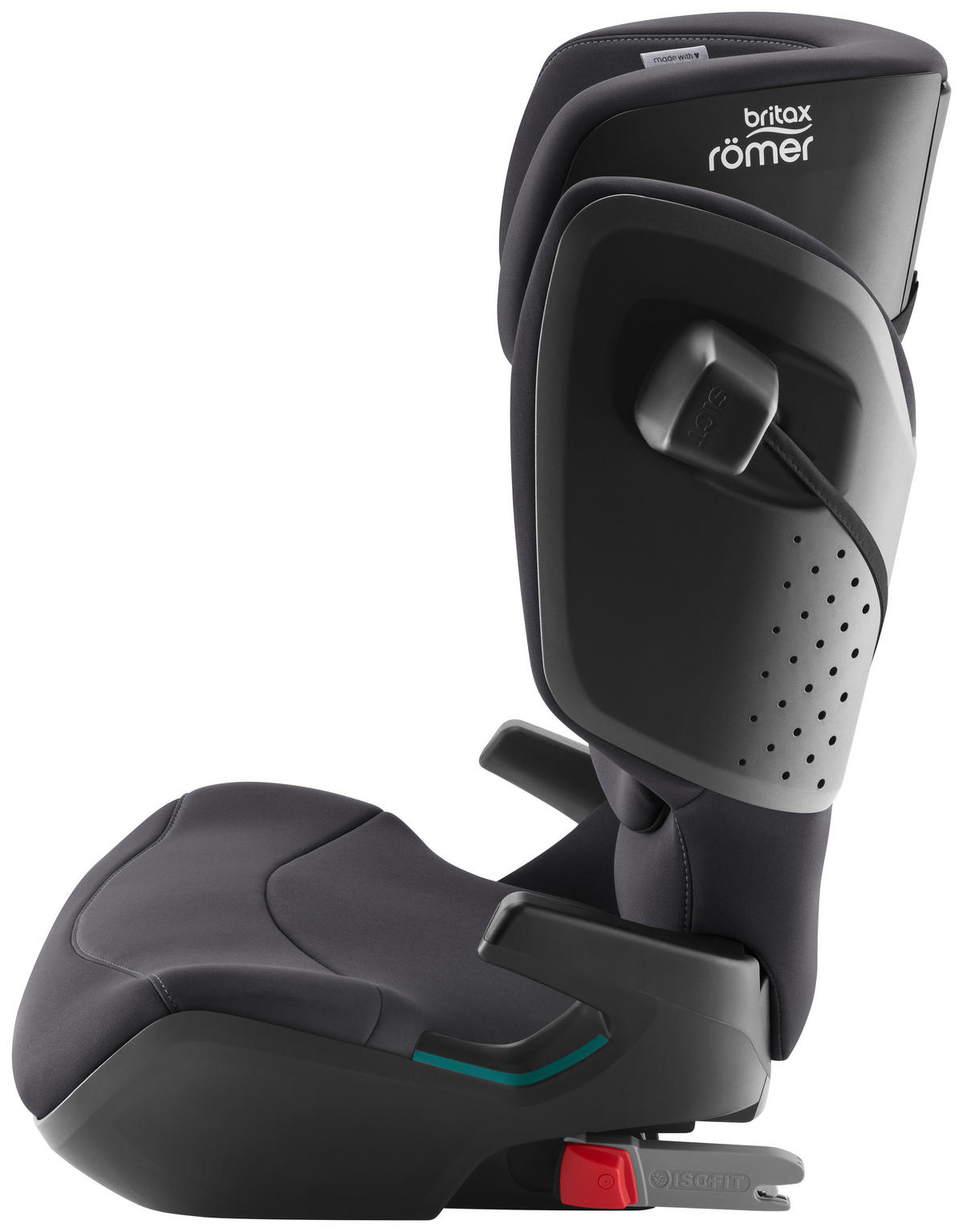 KINDERAUTOSITZ Kidfix Pro  - Dunkelgrau, Basics, Textil (48/83/42cm) - Britax Römer
