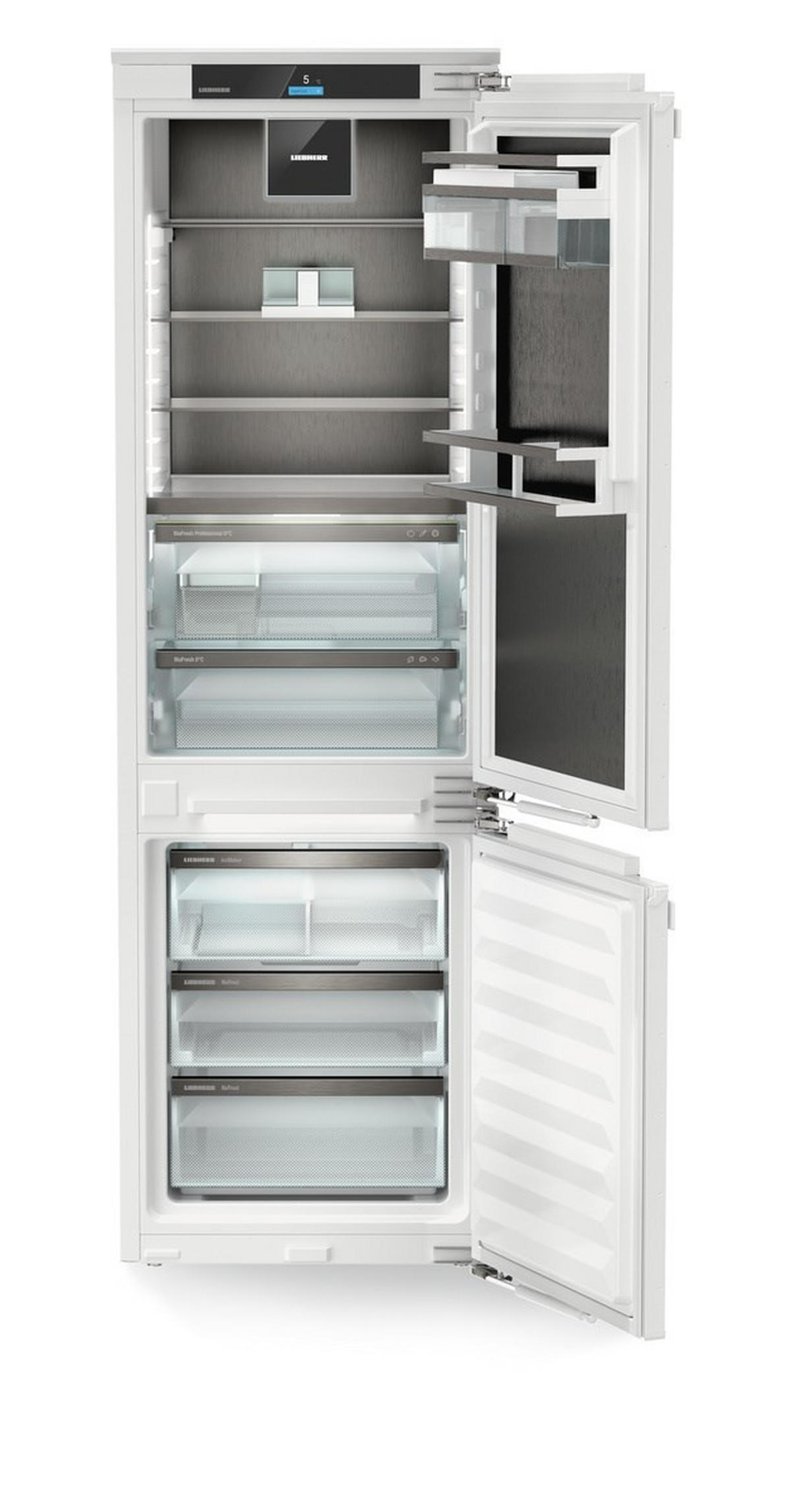 KÜHL-GEFRIER-KOMBINATION ICBNBSCI5173-22  - Weiß, Basics, Kunststoff (56-57/177.2-178./55cm) - Liebherr