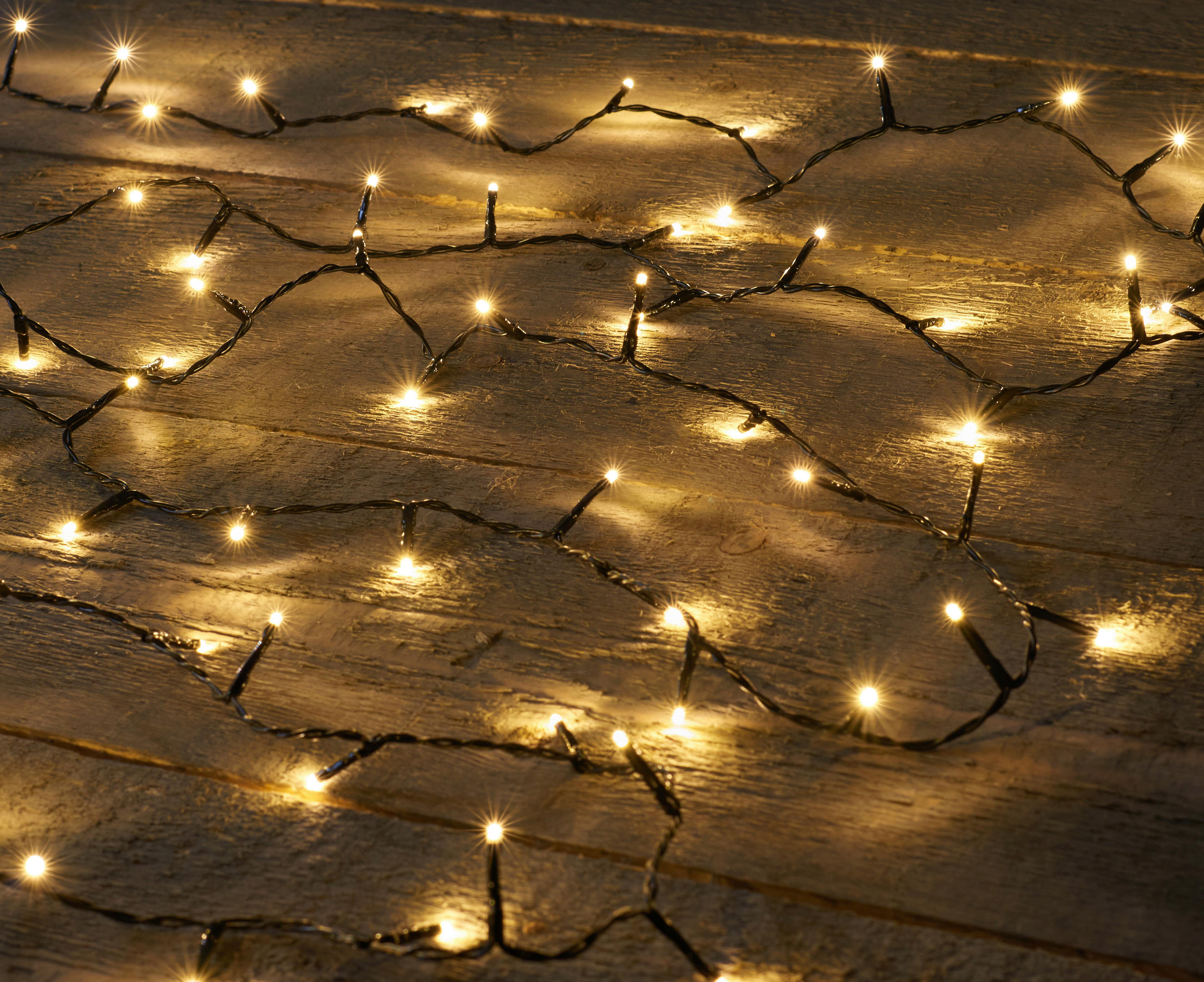 Lichterkette mit 80 LED's 400 cm  - Basics, Kunststoff (400cm) - X-Mas