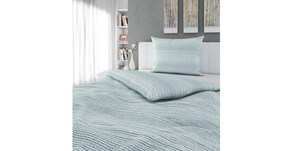 BETTWÄSCHE Jersey 140/200 cm - Blau, KONVENTIONELL, Textil (140/200cm) - Esposa