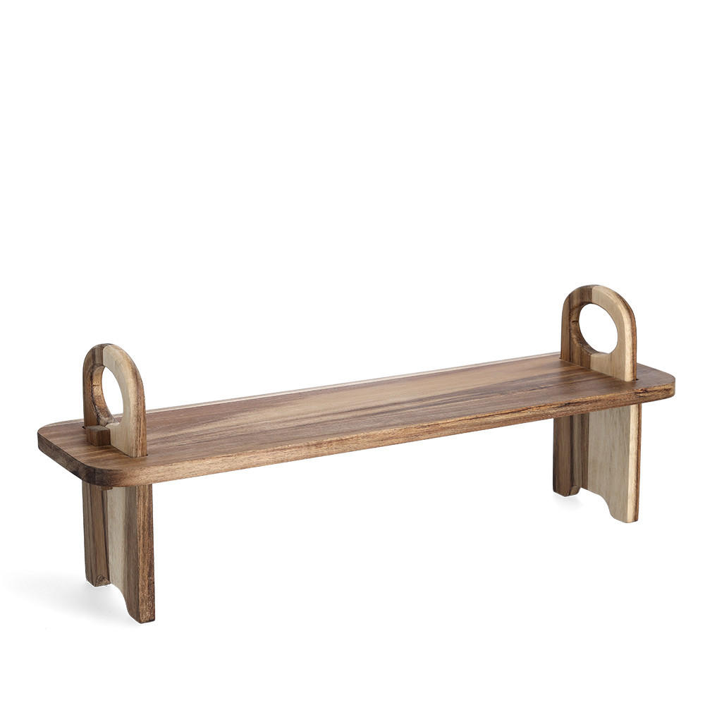 SERVIERBRETT     - Naturfarben, Basics, Holz (59/16/22cm) - Zeller Present