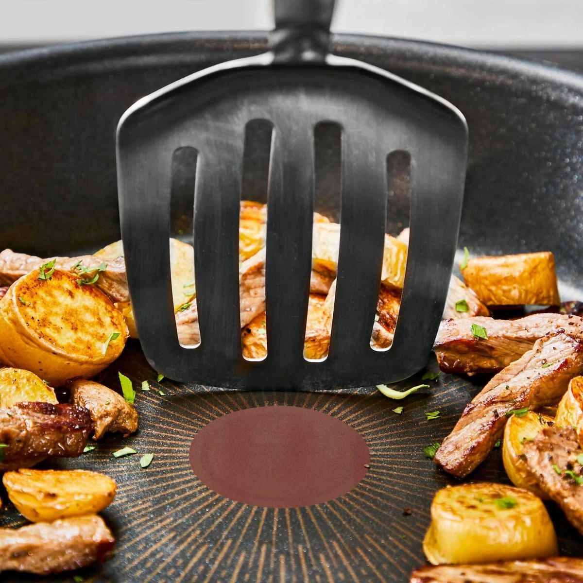 PFANNE 28 cm  - Schwarz, Basics, Metall (28cm) - Tefal