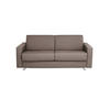 SCHLAFSOFA in Textil Grau  - Chromfarben/Grau, Konventionell, Textil/Metall (195/84/100cm) - Bali