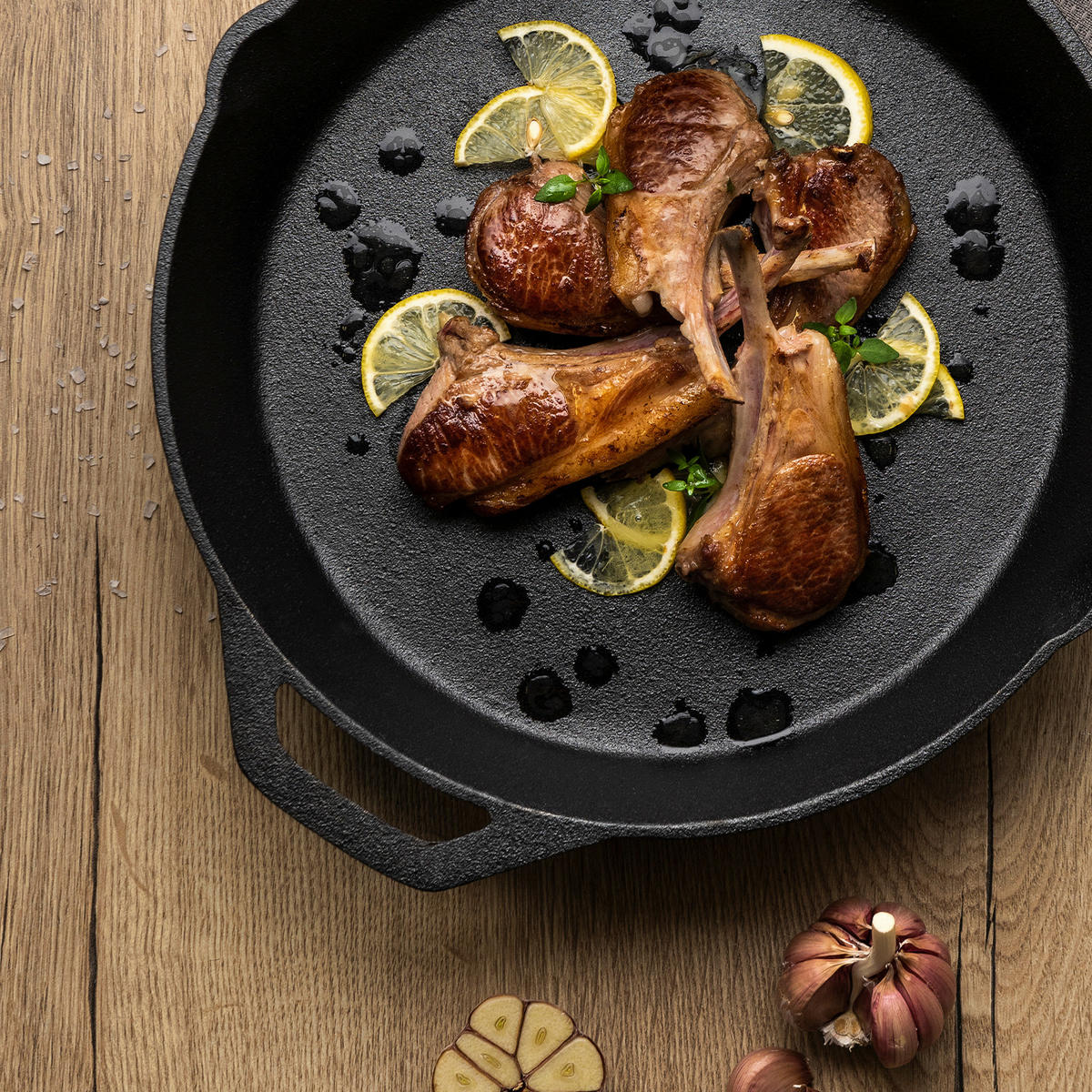 BRATPFANNE BLACK  - Schwarz, Basics, Metall (30/5cm)