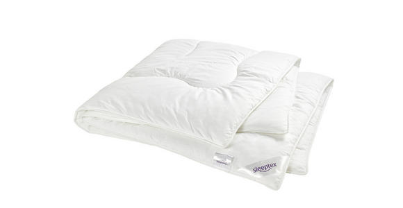 GANZJAHRESDECKE 200/200 cm  - Weiß, Basics, Textil (200/200cm) - Sleeptex