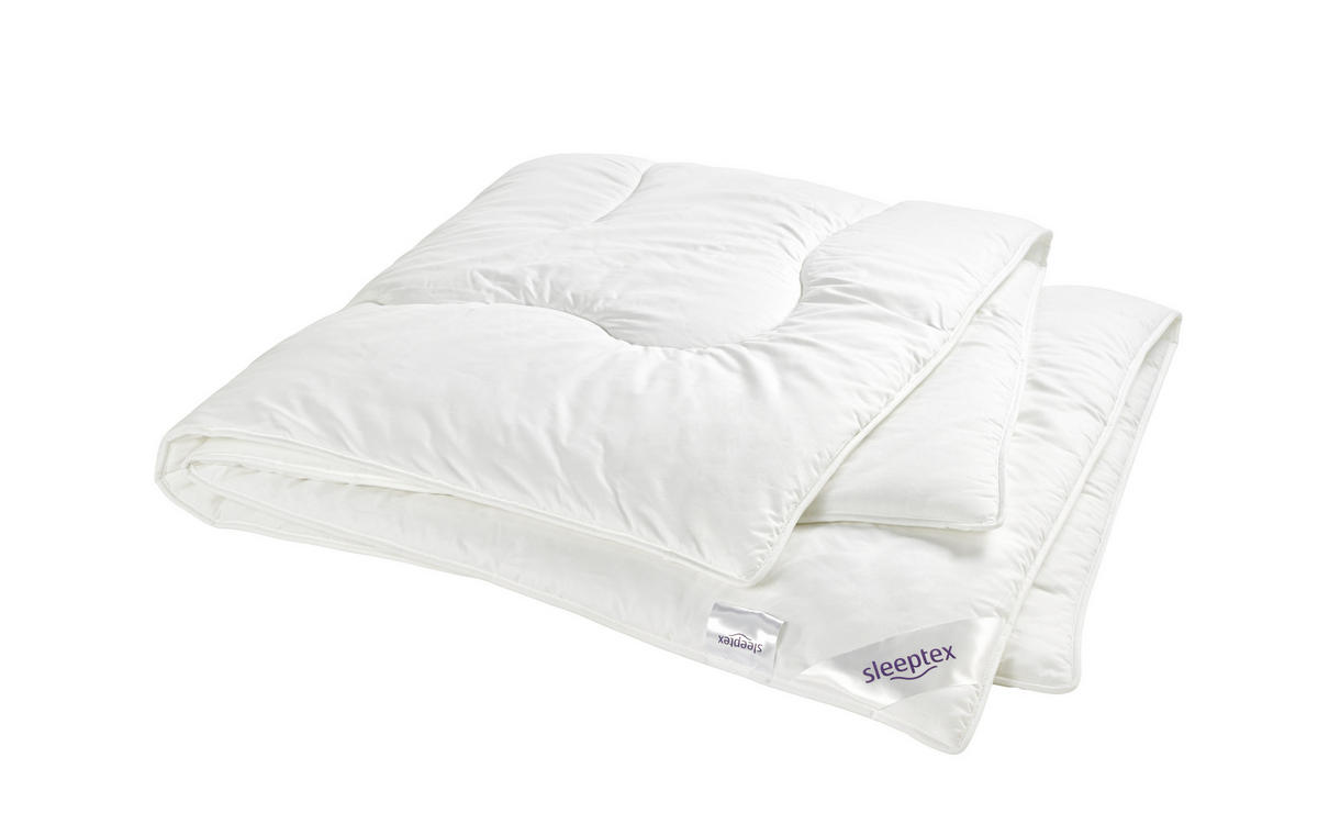 CELOROČNÁ PRIKRÝVKA, 200/200 cm, polyester - biela, Basics, textil (200/200cm) - Sleeptex