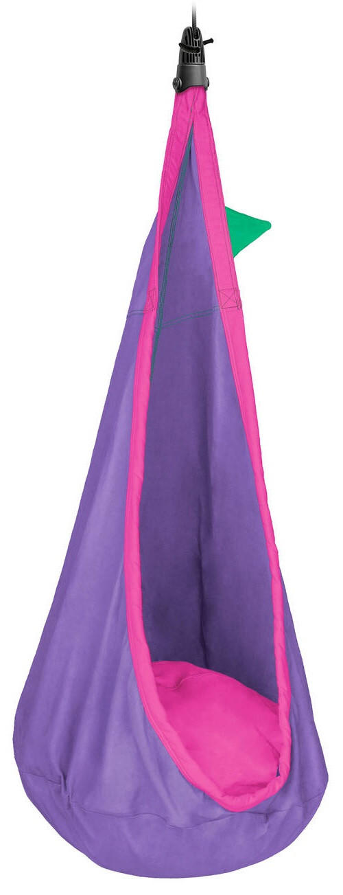 KINDERHÄNGESESSEL  - Pink/Lila, KONVENTIONELL, Textil (70/200-400/150cm) - La Siesta