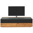 TV-ELEMENT 201,2/48,4/57,8 cm - Eichefarben/Schwarz, Design, Glas/Holz (201,2/48,4/57,8cm) - Team 7 TV-ELEMENT 201,2/48,4/57,8 cm - Eichefarben/Schwarz, Design, Glas/Holz (201,2/48,4/57,8cm) - Team 7