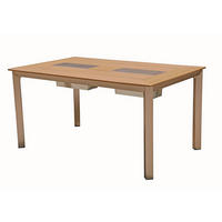GARTENTISCH 150/70/75 cm Metall, Kunststoff rechteckig  - Champagner/Grau, Basics, Kunststoff/Metall (150/70/75cm) - Gardenson