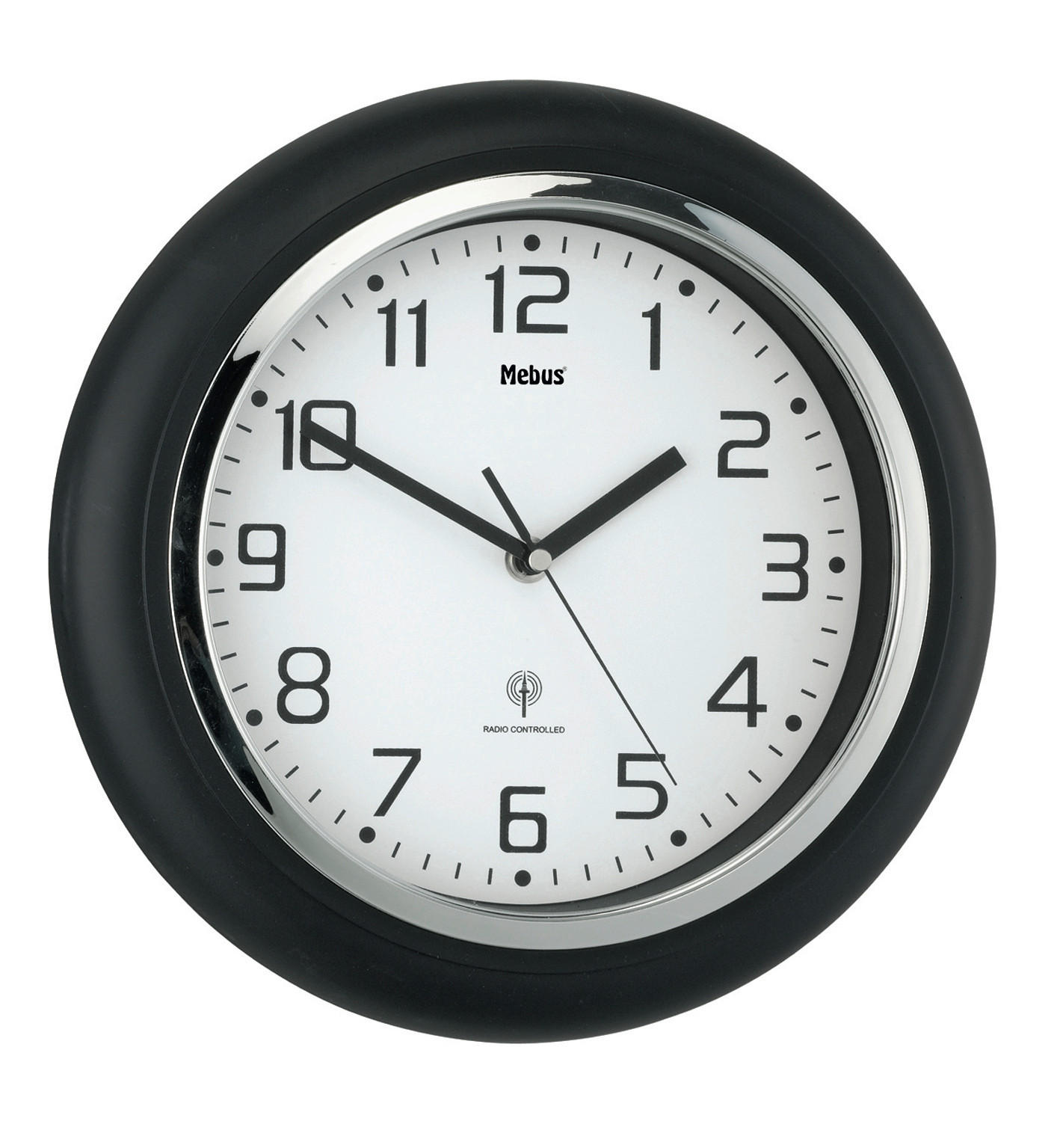 WANDUHR Anthrazit  - Anthrazit, Basics, Kunststoff (29,0cm)