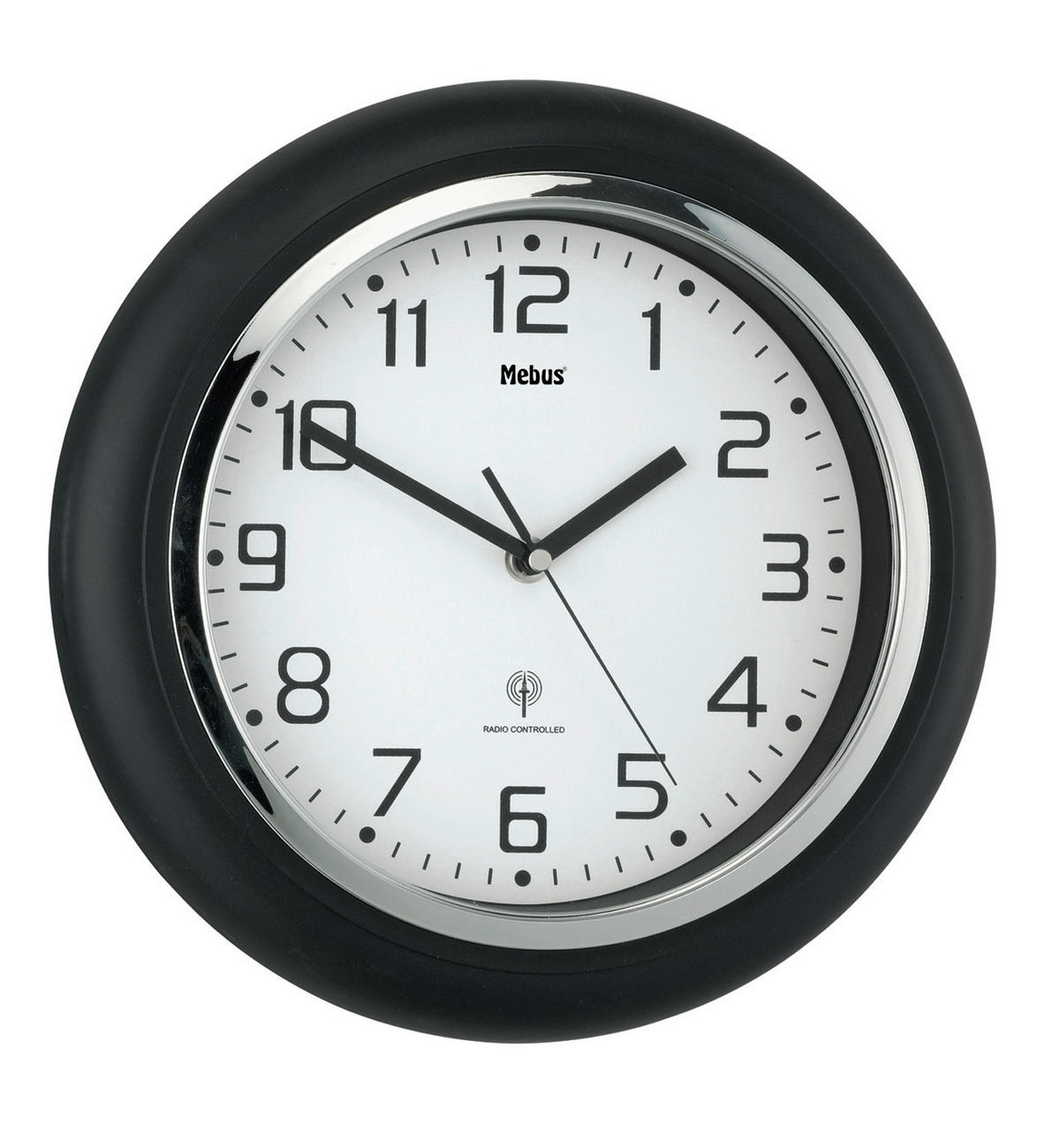 WANDUHR Anthrazit  - Anthrazit, Basics, Kunststoff (29,0cm)