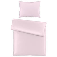 POSTELJNINA SENA 140/200 cm saten roza  - roza, Basics, tekstil (140/200cm) - Novel