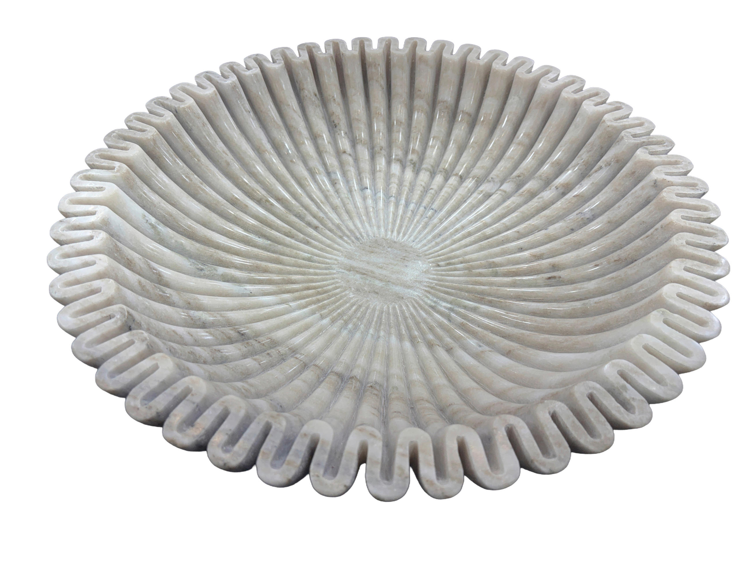 DEKOSCHALE - Hellbraun, Design, Stein (44/10cm) - Ambia Home
