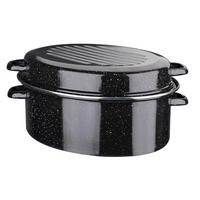 BRÄTER EMAILLE BRÄTER  - Schwarz, Basics, Metall (42/20cm) - GSW