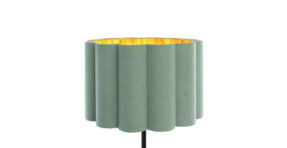 STEHLEUCHTE 40/150 cm    - Schwarz/Grün, Trend, Kunststoff/Textil (40/150cm) - Novel
