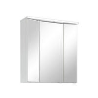 SPIEGELSCHRANK 65/72/20 cm  - Chromfarben/Weiß, MODERN, Glas/Holzwerkstoff (65/72/20cm) - Sadena