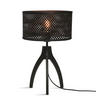 TISCHLEUCHTE GOOD&MOJO  20/40/20 cm   - Schwarz, Trend (20/40/20cm) - Good & Mojo