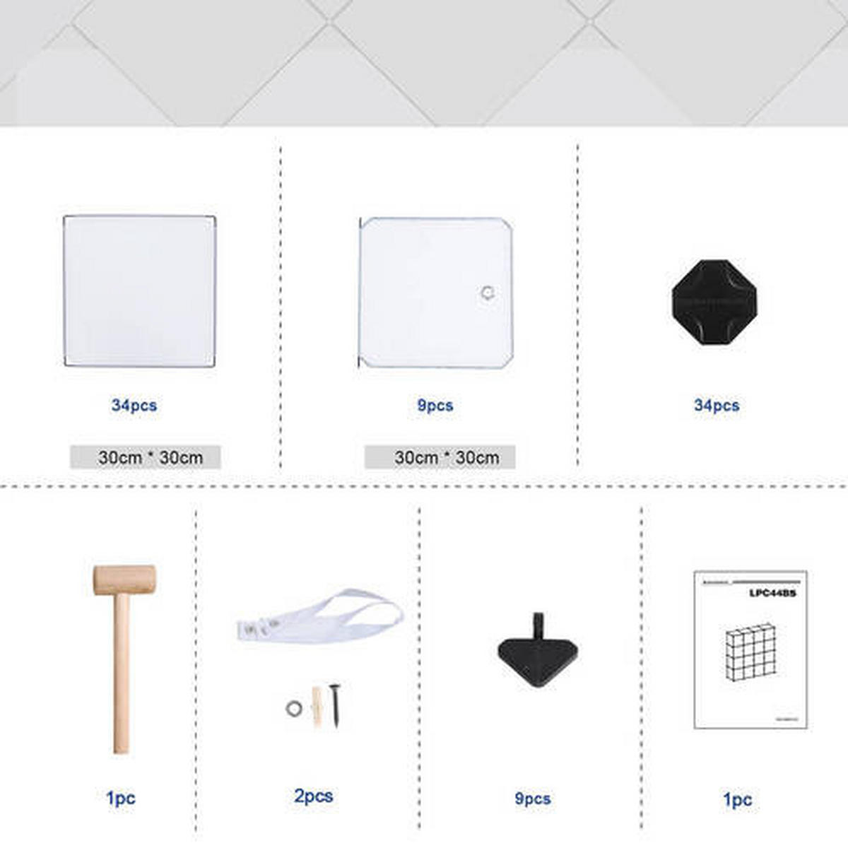 KOMBINÁCIA REGÁLOV, biela, železo, 93/123/31 cm - čierna/biela, Basics, kov/plast (93/123/31cm) - Boxxx