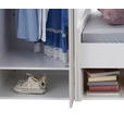 ETAGENBETT - Weiß, KONVENTIONELL, Holzwerkstoff (90/200cm) - Carryhome