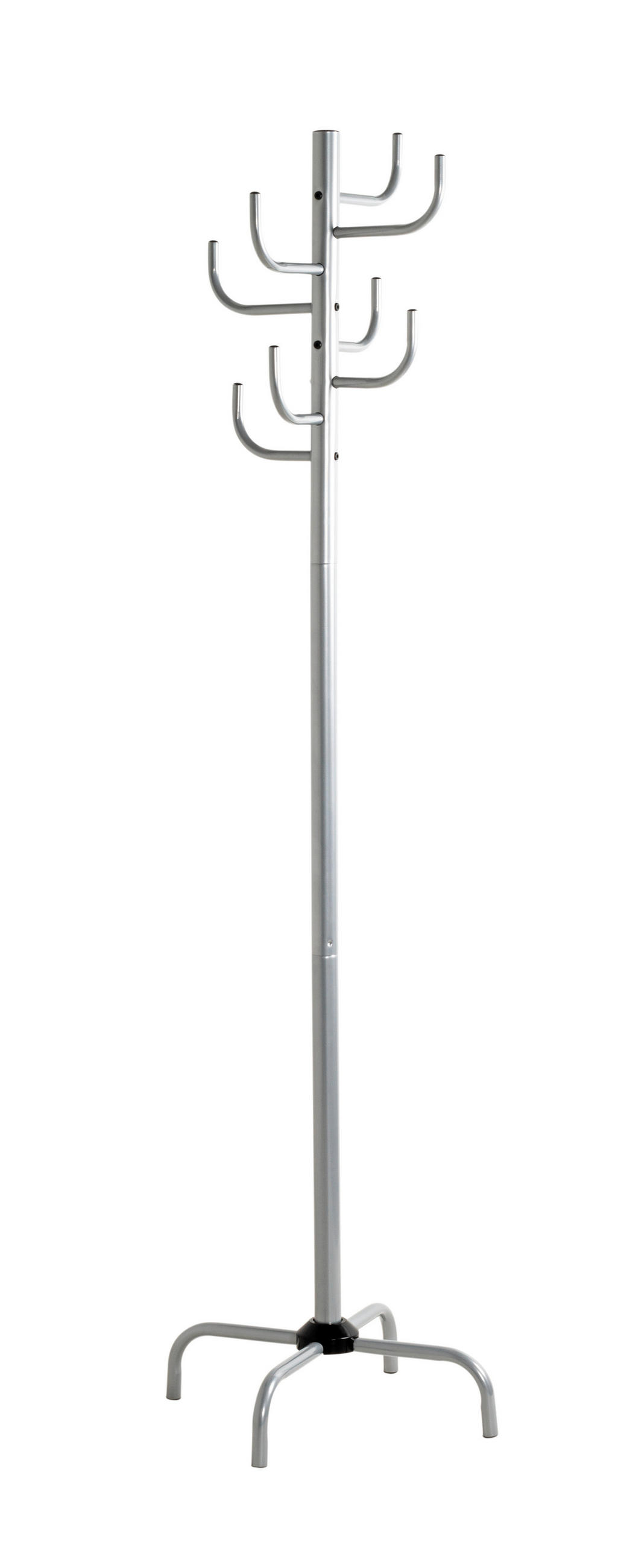 KLEIDERSTÄNDER in Alufarben 37/180/37 cm   - Alufarben, Basics, Metall (37/180/37cm) - Boxxx