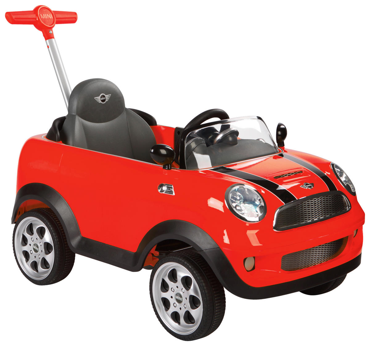 RUTSCHFAHRZEUG  - Rot, Basics, Kunststoff/Metall (81/59/45,6cm)