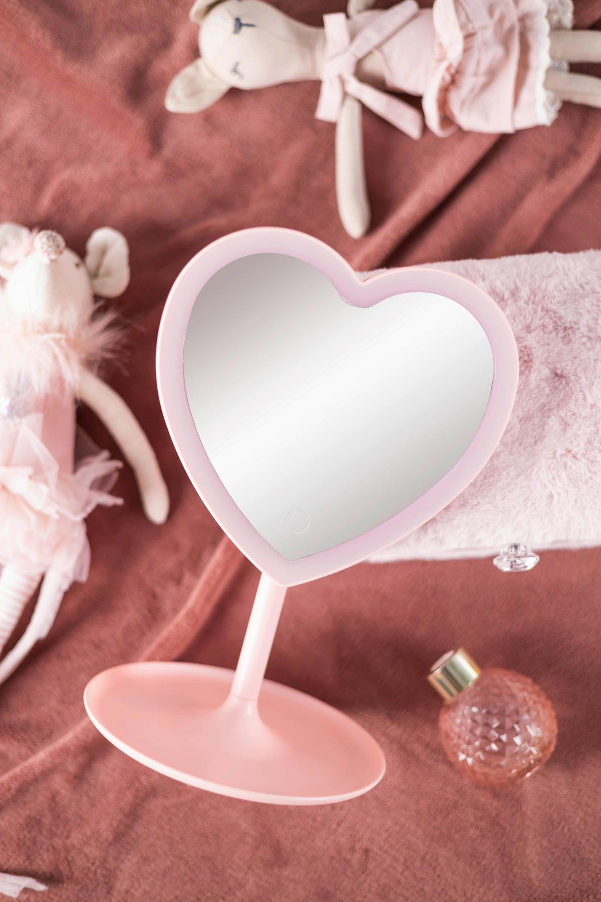 SPIEGEL  - Pink, Basics, Kunststoff (18/30cm)