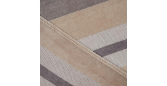 PLAID 150/200 cm  - Beige, Basics, Kunststoff (150/200cm) - Novel