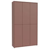 SCHUHSCHRANK  in 110/192/35 cm  - Terracotta/Grau, Basics, Holzwerkstoff/Kunststoff (110/192/35cm) - Xora